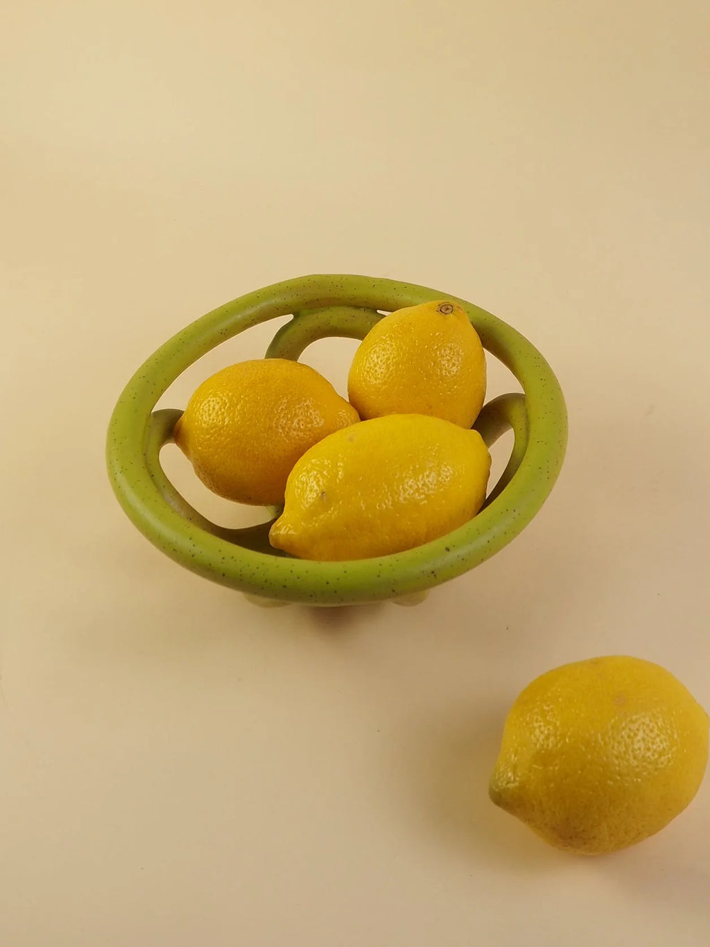 Small Basket (Chartreuse)