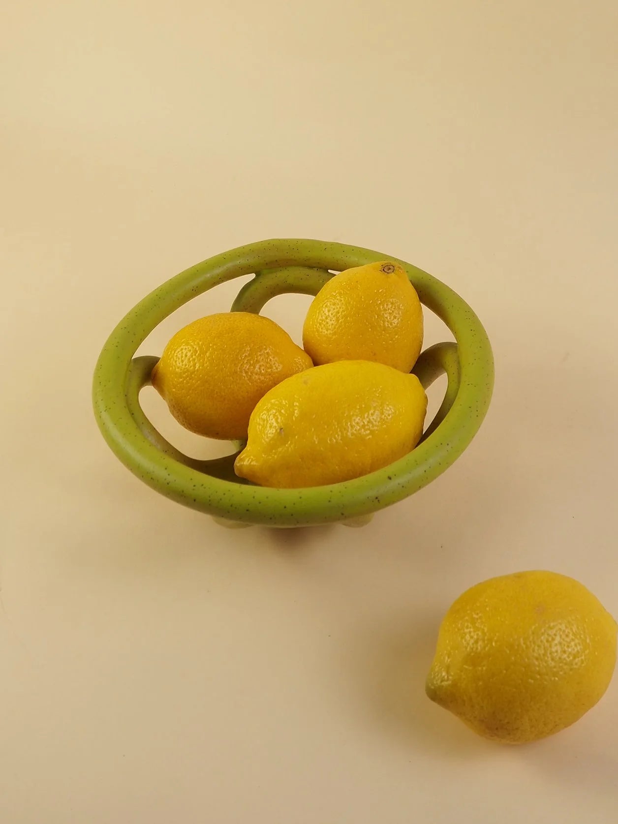 Small Basket (Chartreuse)