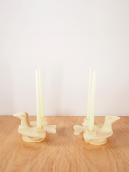 Paloma Candlestick Holder (Ivory)