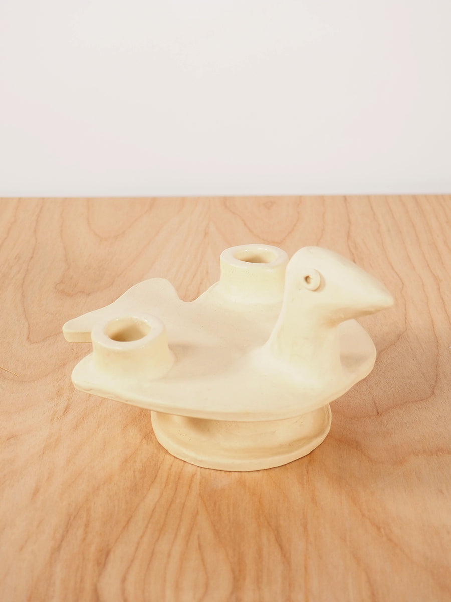 Paloma Candlestick Holder (Ivory)