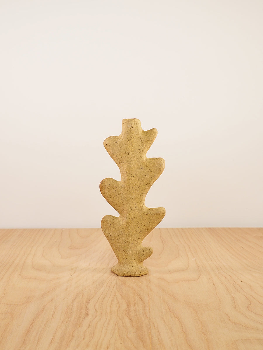 Ric Rac Bud Vase, Tall (tan)