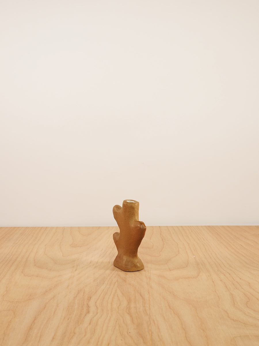 Ric Rac Bud Vase (Tan 2)