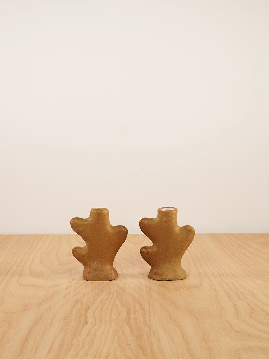 Ric Rac Bud Vase (Tan 2)