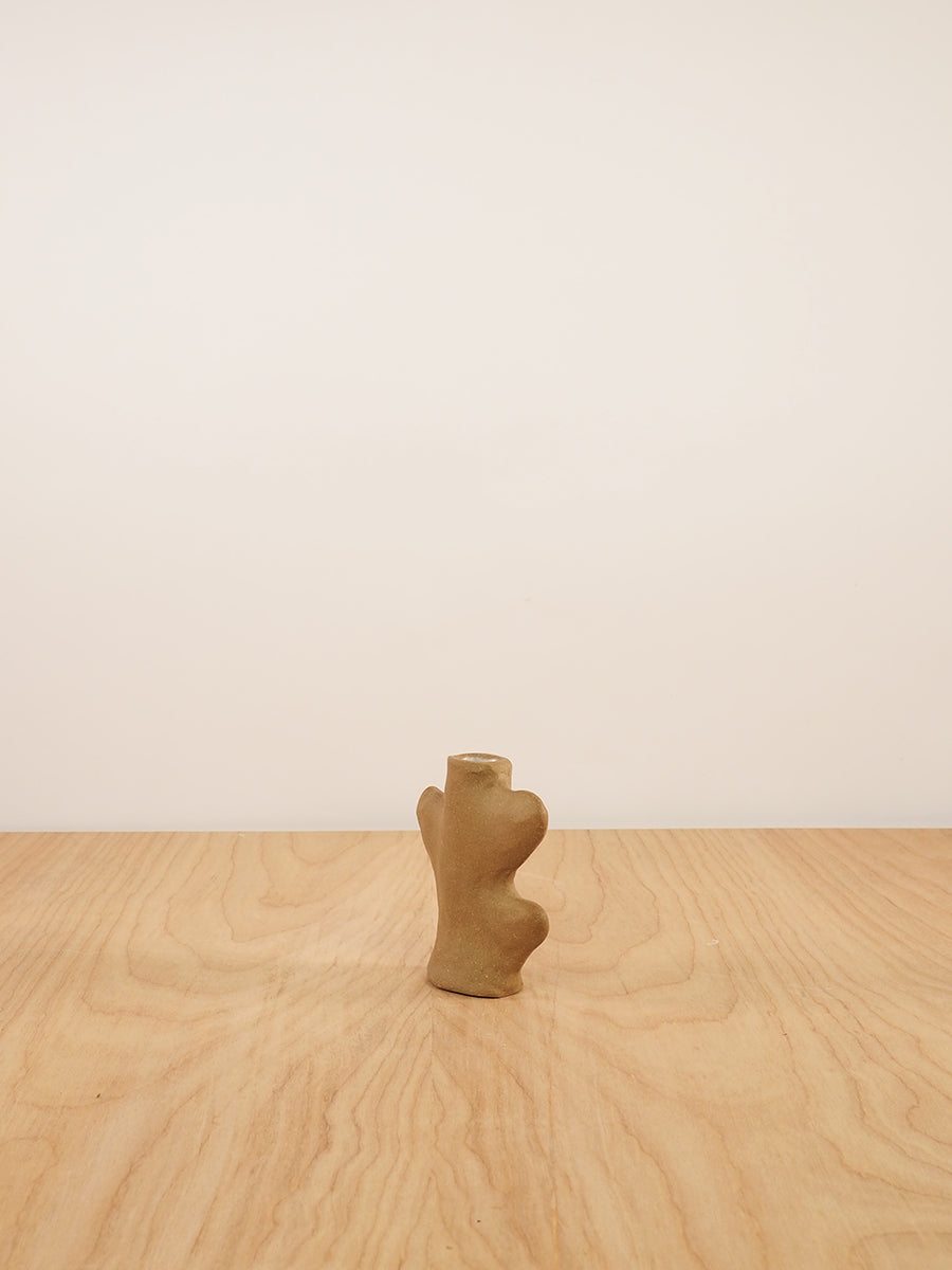 Ric Rac Bud Vase (Tan)