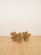 Ric Rac Bud Vase (Tan)