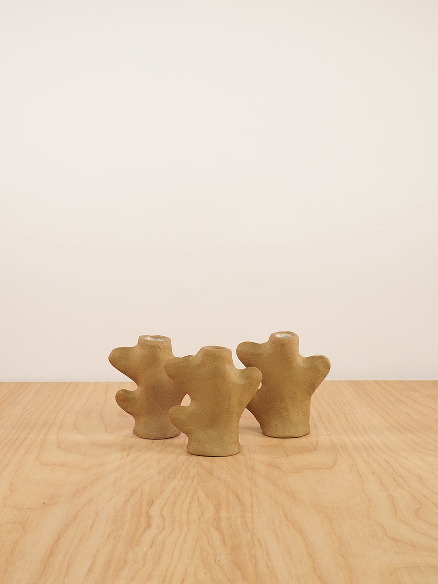 Ric Rac Bud Vase (Tan)