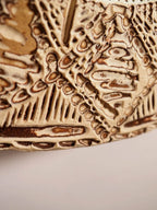 Carved Mirror Frame, Geometric