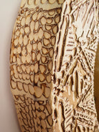 Carved Mirror Frame, Geometric