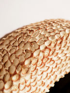 Carved Mirror Frame, Red