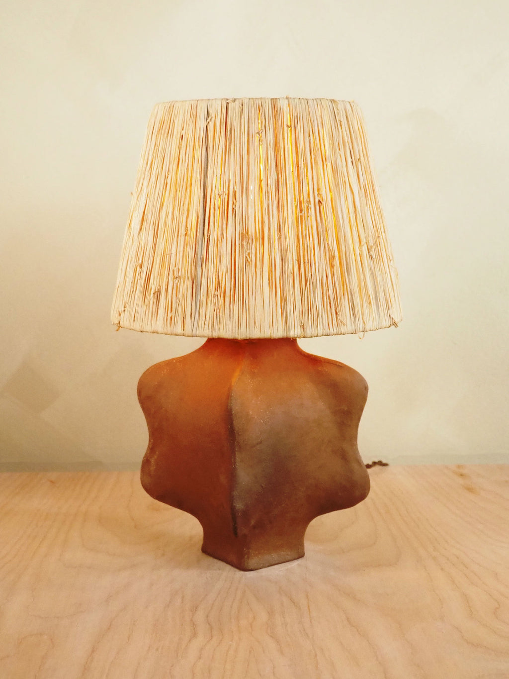 Cereus Lamp, Small (Rusty Brown)