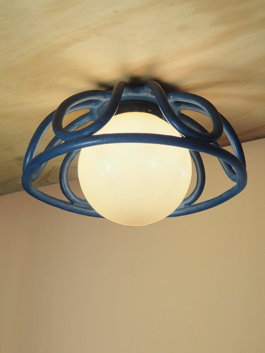 Fruta Flushmount (Indigo)