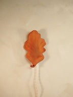 Oak Leaf Wall Sconce – Red Clay