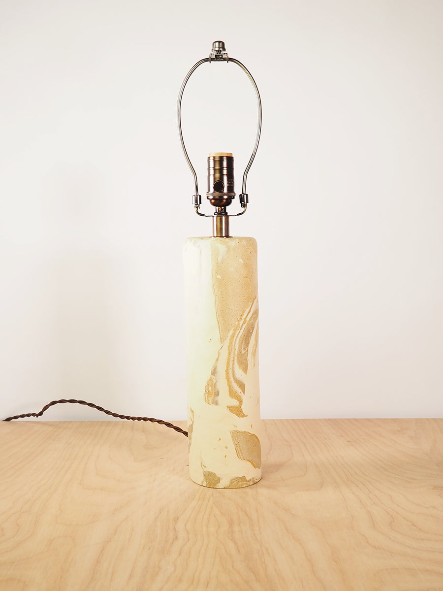 Desert Lamp, Tall (Caramel Buff)