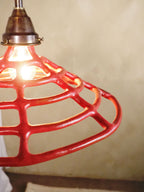 Palapa Cage Pendant, Medium