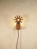 Hanging Spur Wall Sconce – Brown