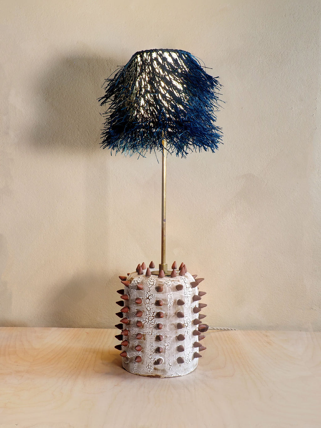 Brevifolia Lamp by Nani Goods – handmade ceramic table lamp