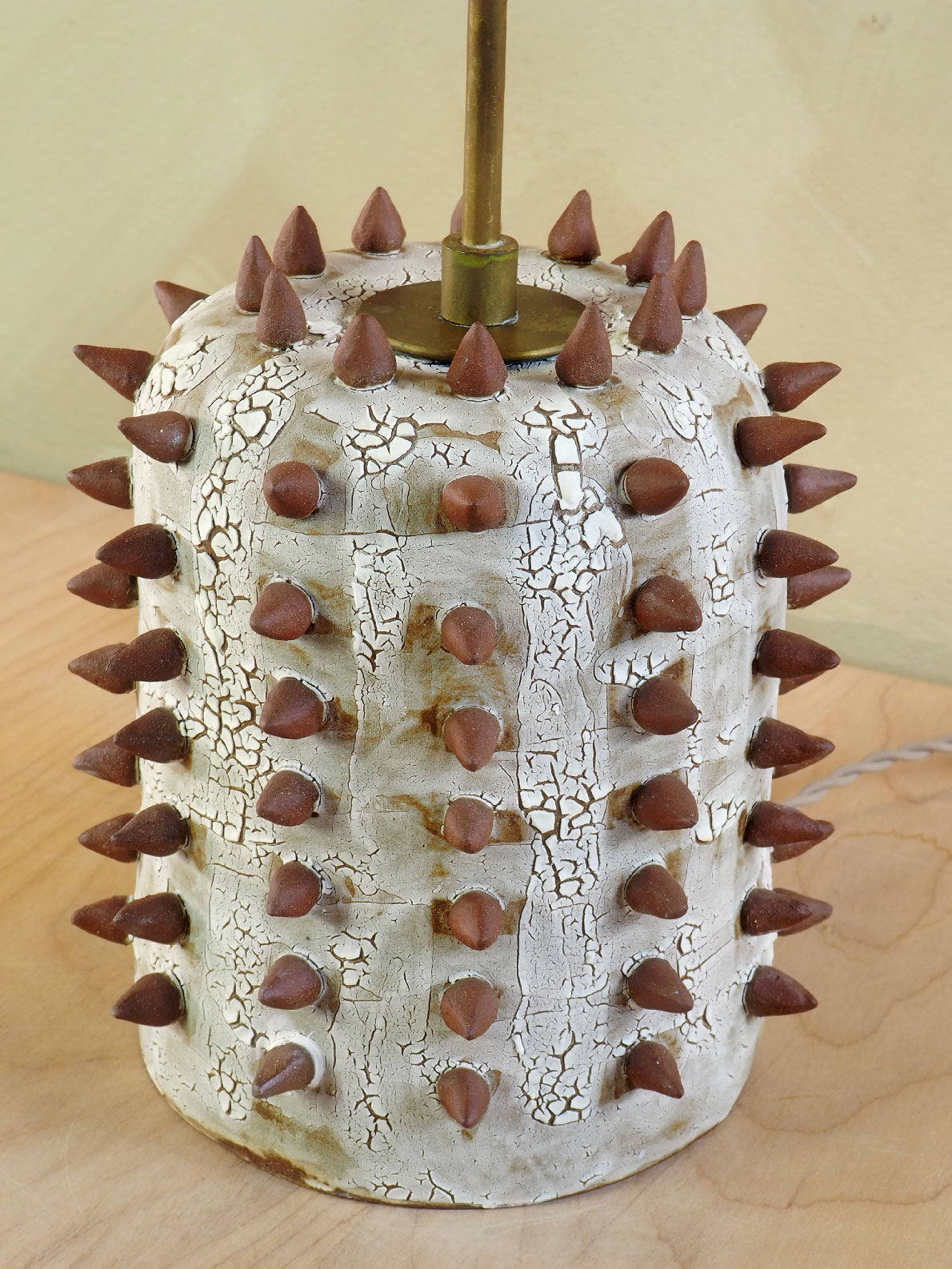 Brevifolia Lamp by Nani Goods – handmade ceramic table lamp